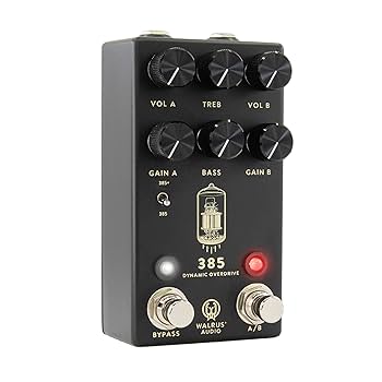 ギター Walrus Audio Voyager MK2 Black Amazon.com: Walrus Audio 385 Overdrive mkII, Black