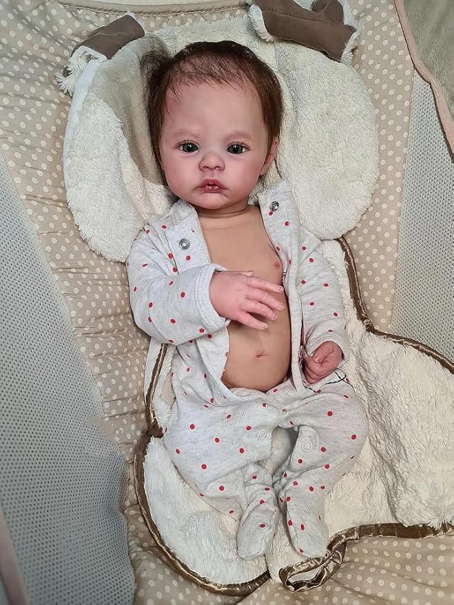 Pinky Reborn Baby Dolls 22 Inch Soft Silicone Vinyl Curacao