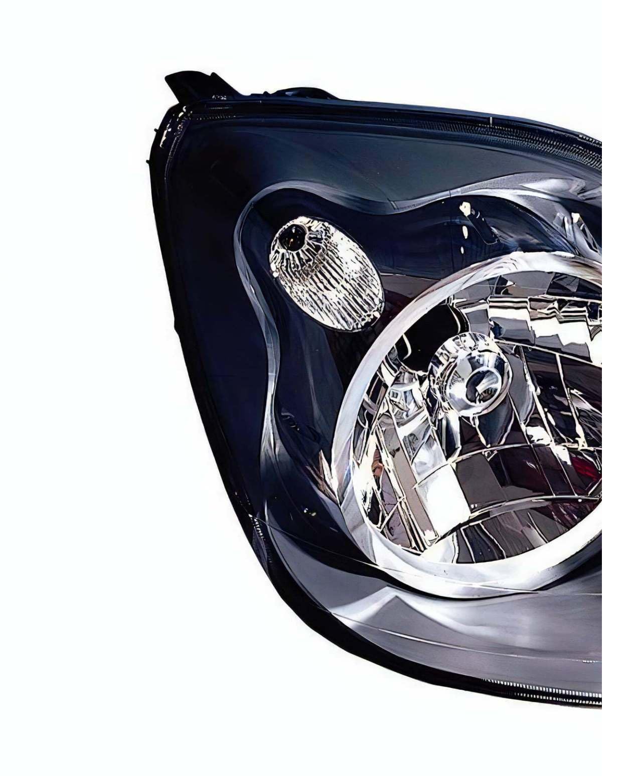 Fanale realizzato per Ford FIESTA 2006 Destro alogeno pred. reg. elettrica c/Assetto Fari con indicatore direzione 1416311