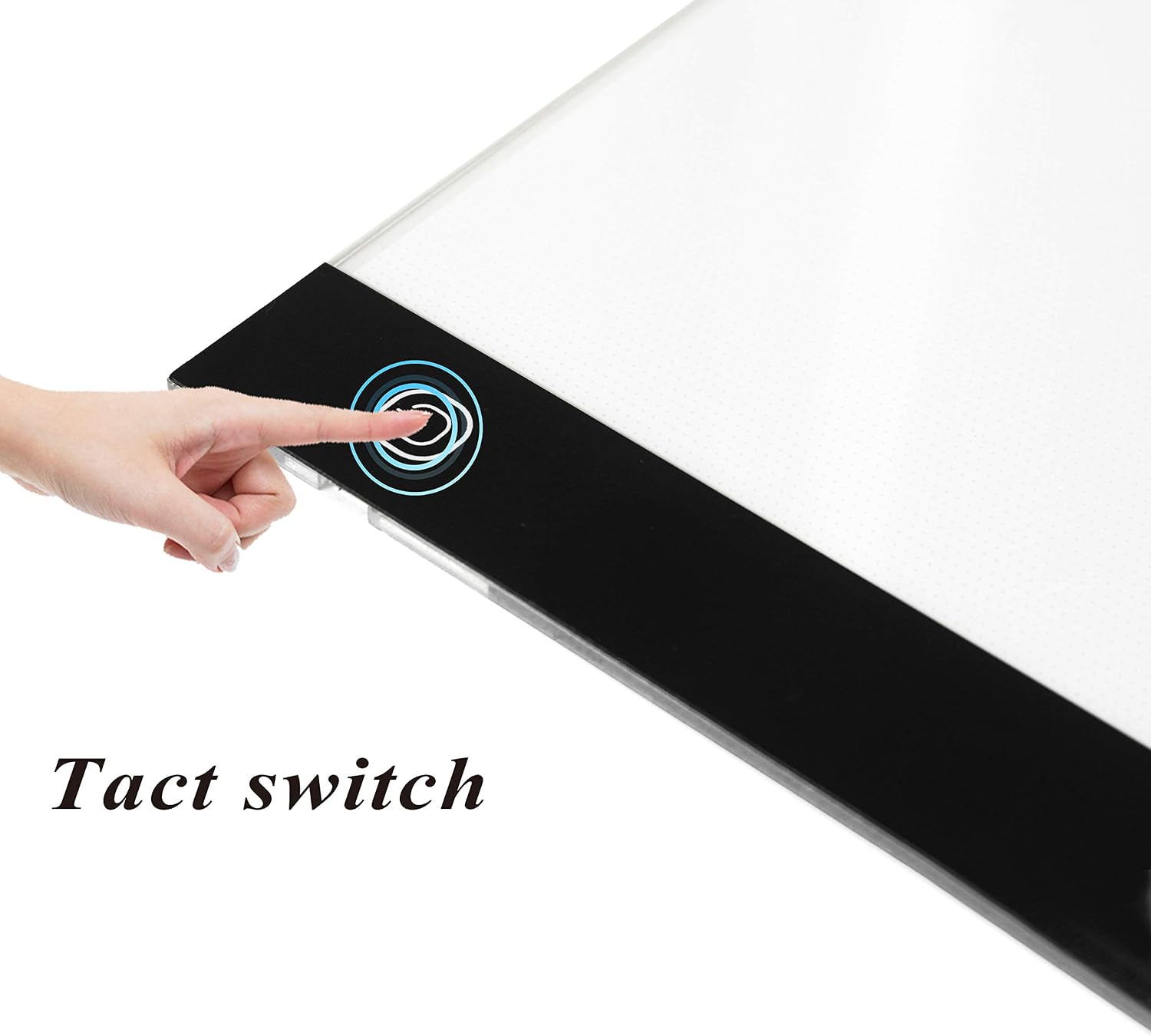 A4 LED Light Box Tracker Ultra-Thin USB Power Supply Portable Adjustable Brightness LED Crafts Tracer Light Buffer Light Box for Painters, Painting, Drawing, Animation.