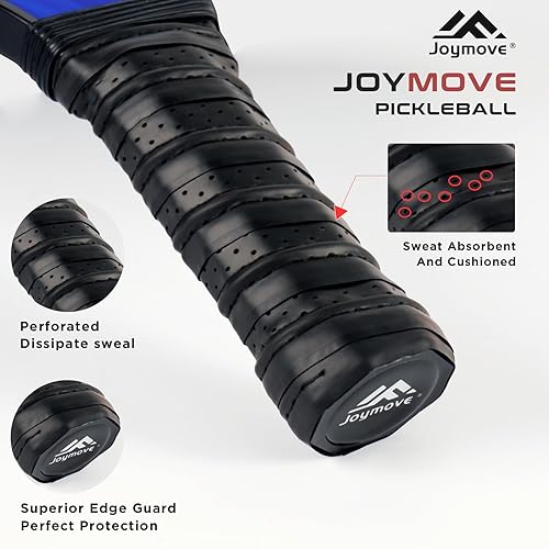 Miniatura 4 de Pickleball Paddles Set of 234, USAPA Approved Fiberglass Pickleball Set with Lightweight Pickleball Rackets, Carbon Paddles and Pickleballs, Gifts