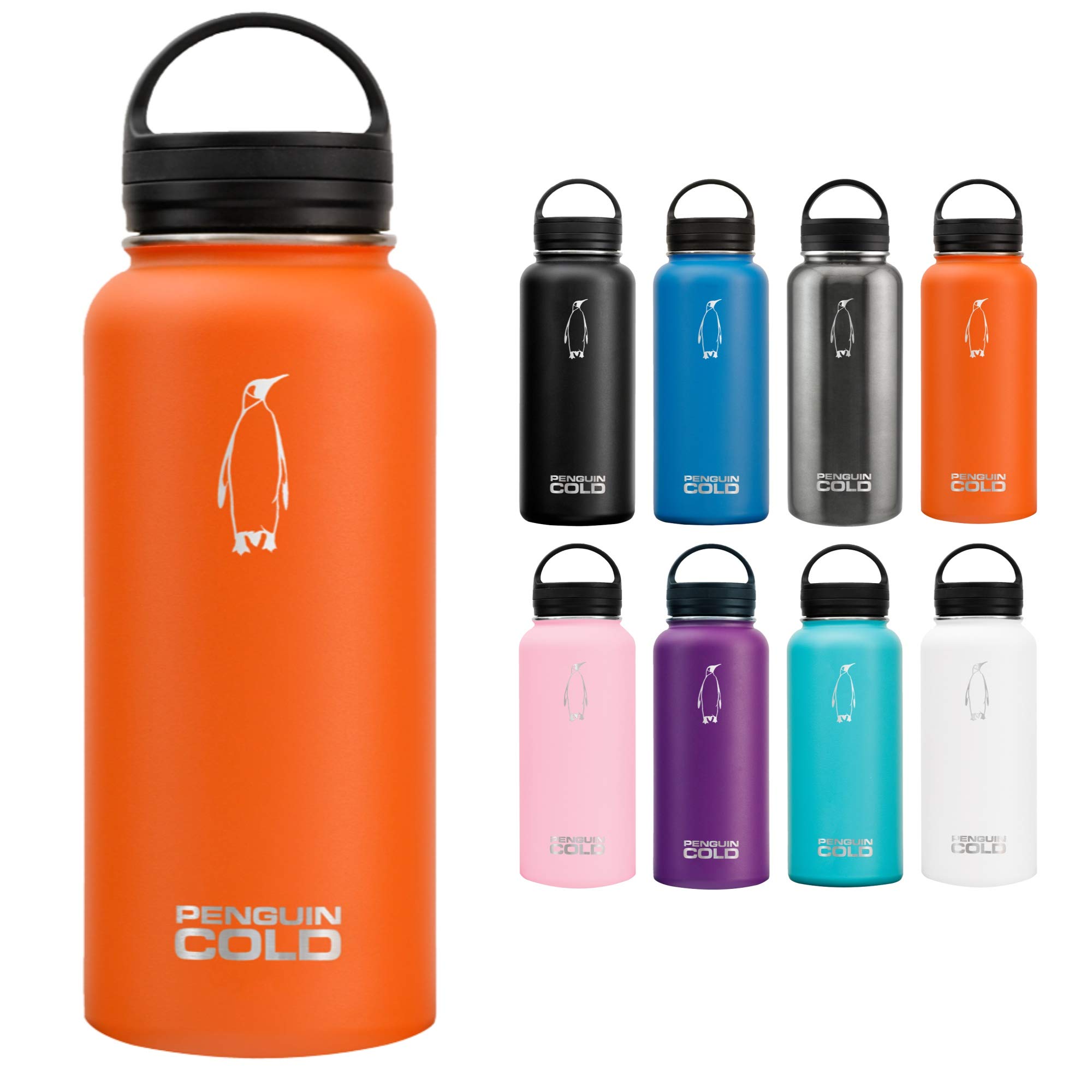 Amazon.co.jp: ペンギンCold断熱ステンレススチールボトル???& 40