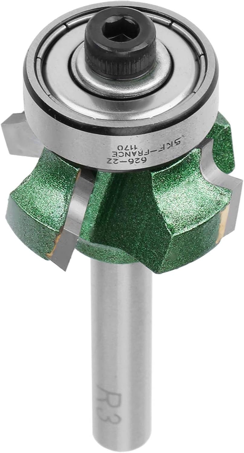 Edge Trimmer Router Bit, Edge Trimmer Bit R1/R2/R3 Woodworking Milling