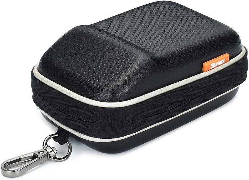 Hard EVA Shock Resistant Compact Digital Camera Case Carrying Protective for Canon PowerShot SX730 HS G9 X Nikon COOLPIX A900 W100 Panasonic Lumix DMC TZ80 Sony Cyber-Shot DSC WX500 HX90 RX100, Black