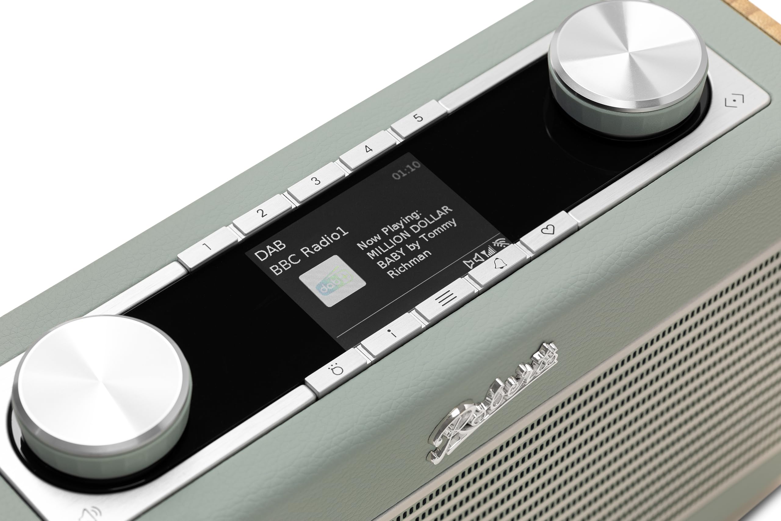 Rambler Max, Radio Portable connectée, Dab+/FM/Bluetooth/WiFi Bleu Ciel