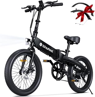 Electric Bike for Adult 500W Motor, 20 mph Folding Ebike, 14"/16"/20"/26" Adult Electric Bicycles with Smart Uphill, 7.8/10.4Ah Battery, E Bikes for Adults and Teens