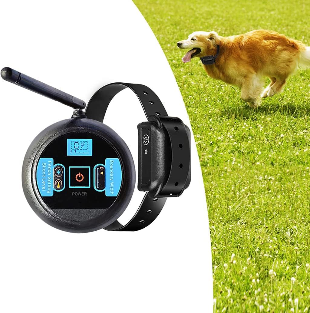 BHJKL 2022 Stubborn Dog Wireless Fence System,Electric Pet
