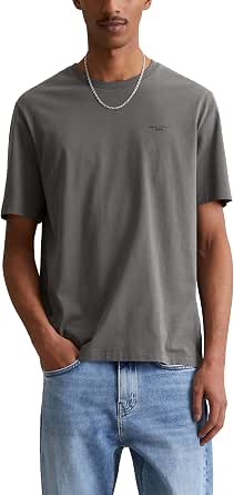 Marc O’Polo Half Sleeve Curled Shirt | Trousers in 5-pocket style. Made from soft cotton/viscose mix with stretch content.