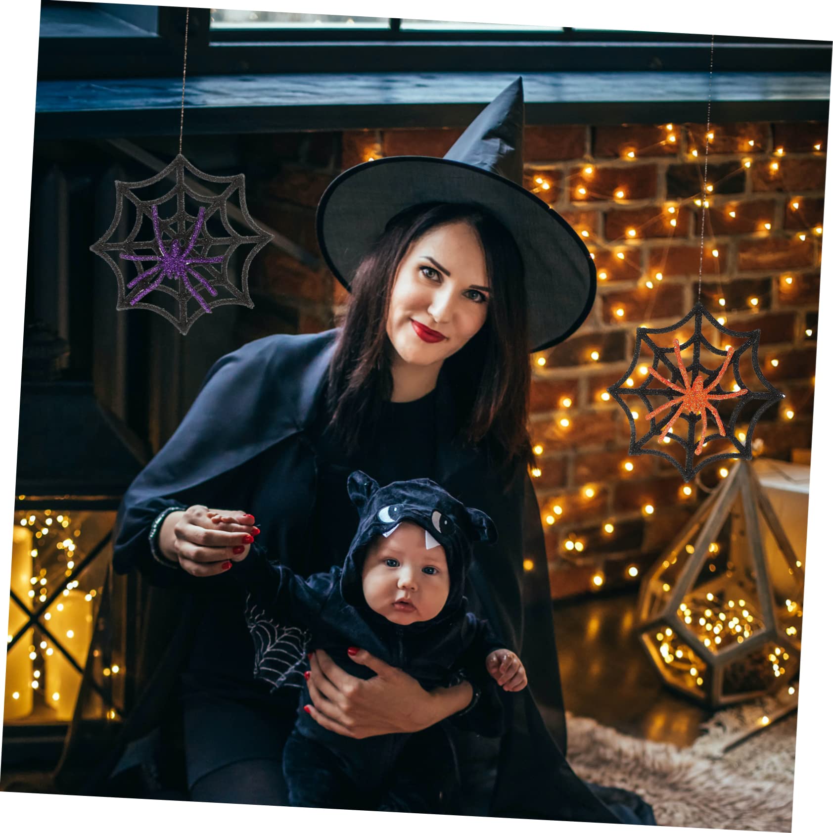 Cabilock 3 Set Di Ragni Realistici Simulazioni Di Ragnatele Decorazioni Per Halloween Spaventose
