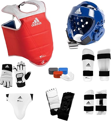 adidas Supreme TKD Sparring Gear Set W SHIN and Groin disponible en Yaxa Colombia