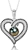 Gifts for Women Wife-Pearl Heart Pendant Necklace- Birthday for Girlfriend, Valentines Day for Wives, Mothers Day for Mom Grandma, Gifts for Her on Wedding Anniversary Christmas Fine Jewelry