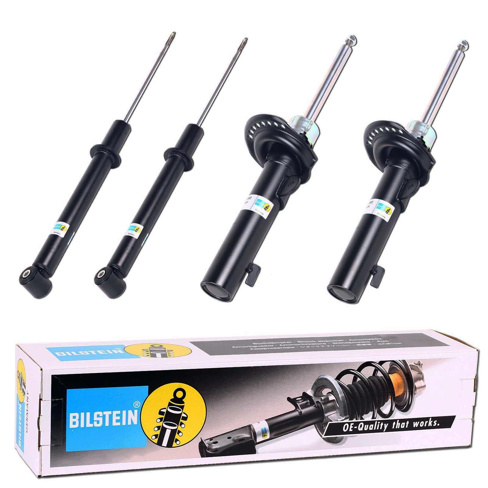 4x Bilstein B4 Stossdämpfer | 22-131607 + 19-127439 für Golf 5 Octavia 1Z A3 8P Leon 1P Altea 5P