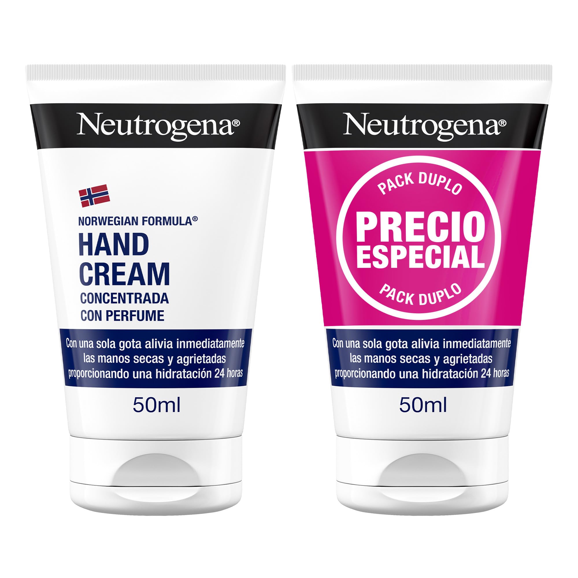 Neutrogena Fórmula Noruega Crema Manos Concentrada con Perfume, 50 ml 2 ud en oferta en Amazon