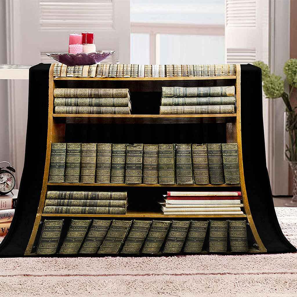 Couverture polaire flanelle microfibre 3D au toucher doux premium