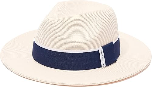 Miniatura 2 de Pineapple&Star Sun - Sombrero de playa Fedora de paja fina UPF50+ para unisex
