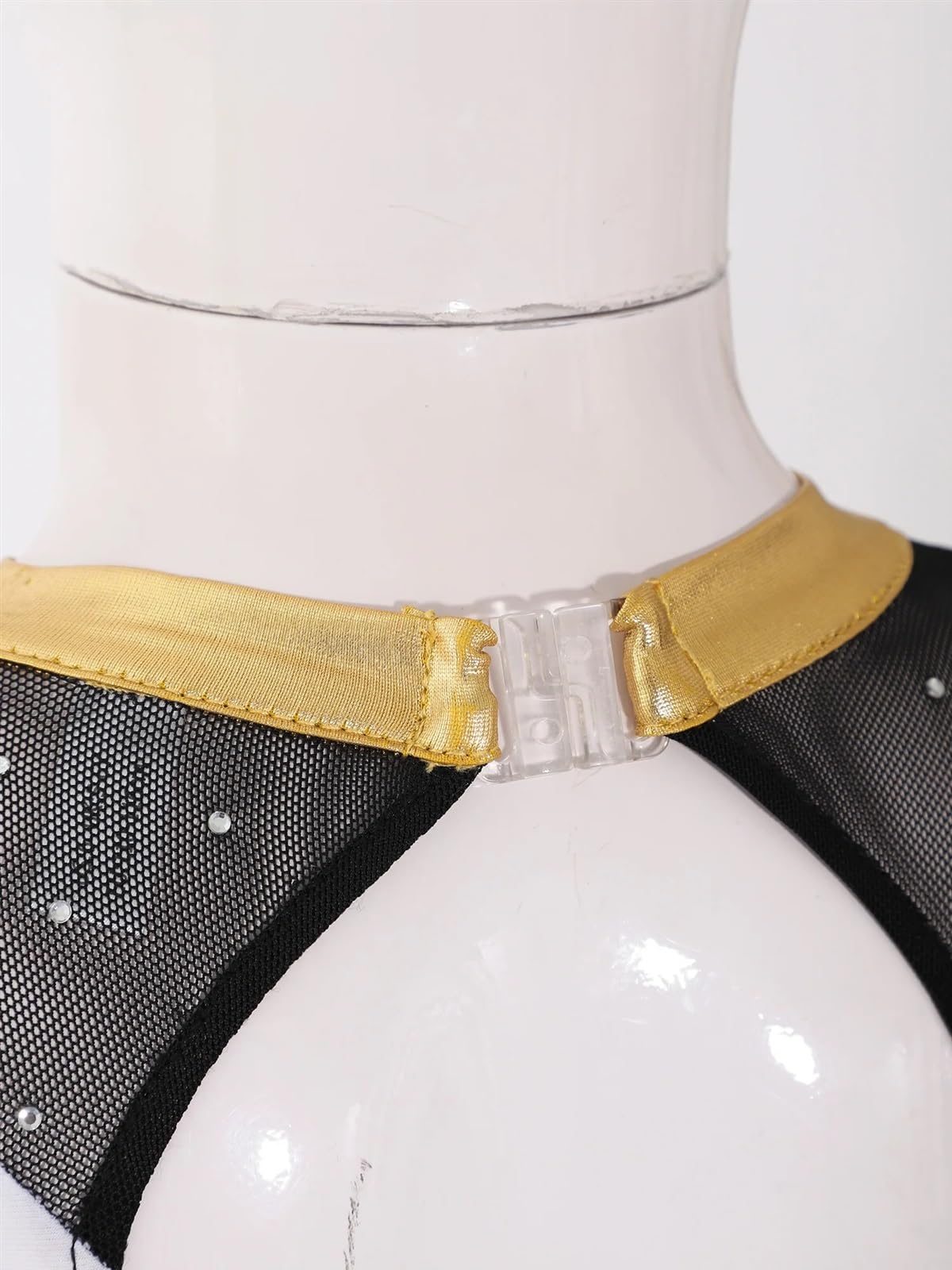 Leotardo para Competición de Gimnasia Leotardos de gimnasia for niñas, leotardos bronceadores de manga larga, vestido de Ballet, ropa de práctica de baile(White,8)