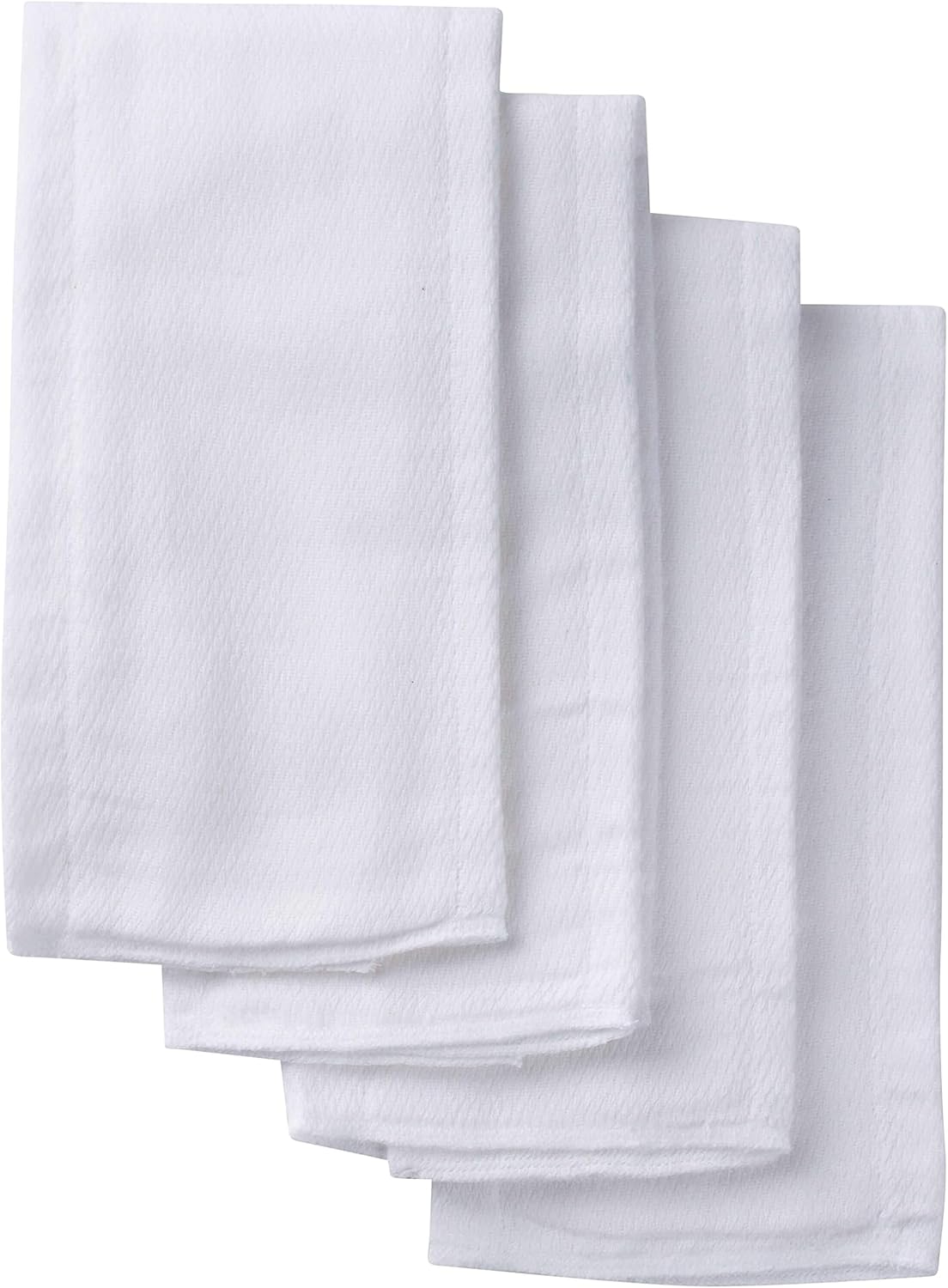 Gerber 4pk Prefold Birdseye White Diaper/Burp Cloths Baby