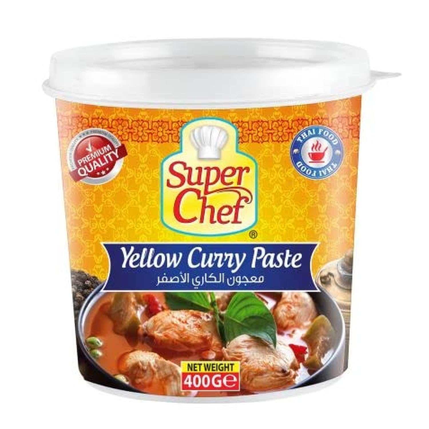 SUPERCHEF SUPER CHEF YELLOW CURRY PASTE 400GM