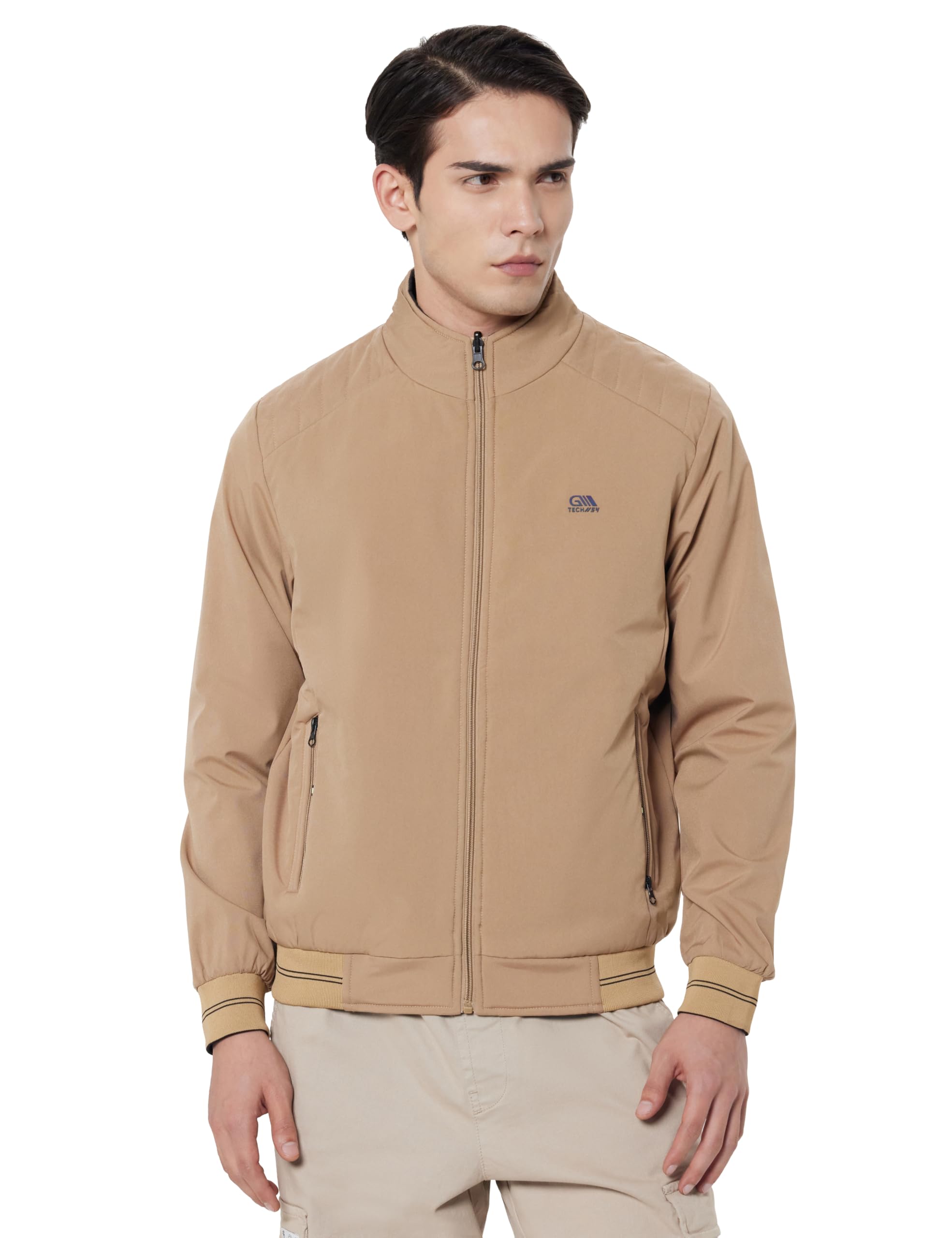 qube by fort collins Reversible Lightweight Jacket for Men – Stylish Dual-Tone Casual Jacket for Layering in Winter-picture-40
