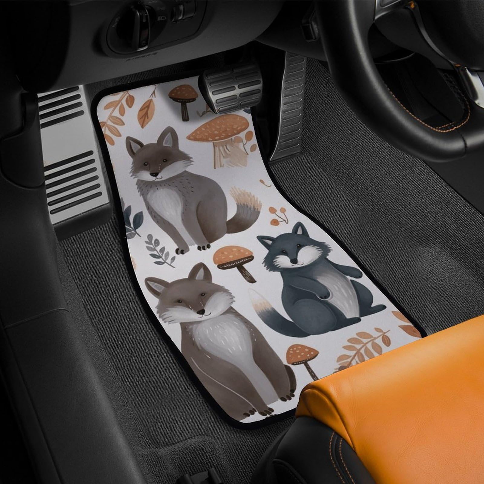 4 tappetini per auto, resistenti, antiscivolo, facili da pulire, adatti per la maggior parte delle auto, per tutte le stagioni, universali, adatti per SUV, berline e camion