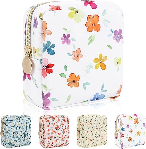 Miniatura 14 de Iqimott Bolsa Grande de Maquillaje de Nylon, Estuche de Viaje Preppy, Bolsa Grande de Cosméticos de Nylon, Organizador de Maquillaje, Bolsa de Rosa