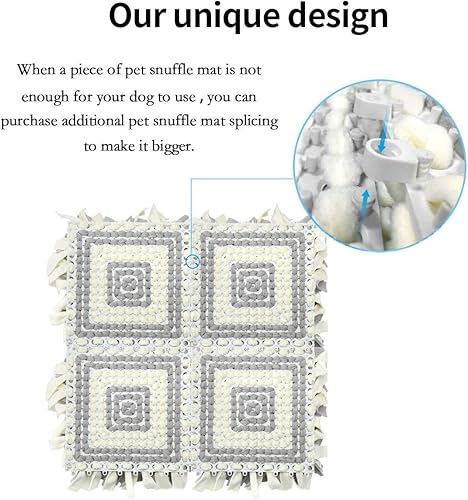 Miniatura 10 de LIVEKEY - Alfombrilla de girasol para perros para aliviar la inquietud del estrés y la inquietud de forraje juguete interactivo