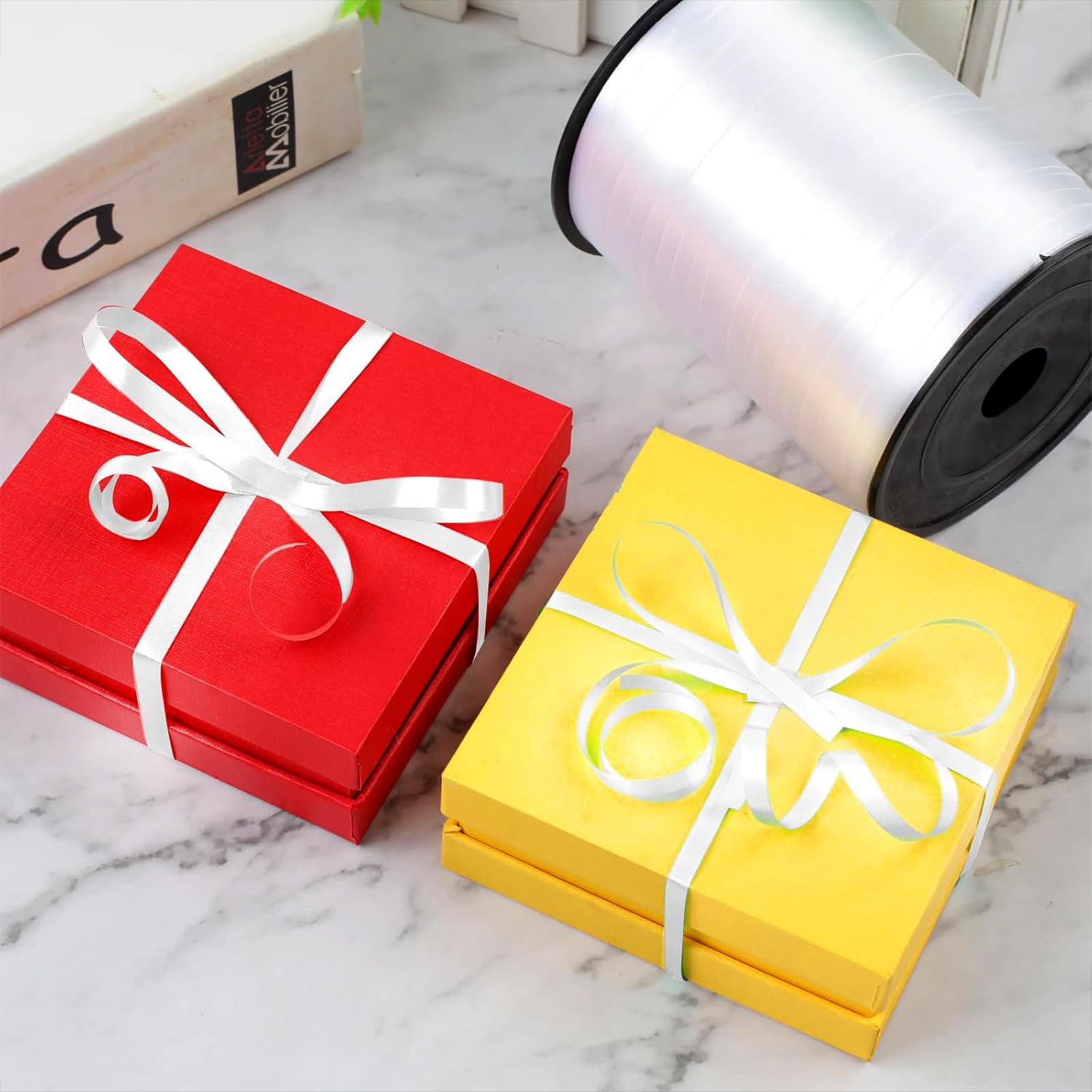 4 Rollen 6 Inch x 10 Yards Kerst Deco Poly Mesh Lint-Xmas Linten Rood Groen