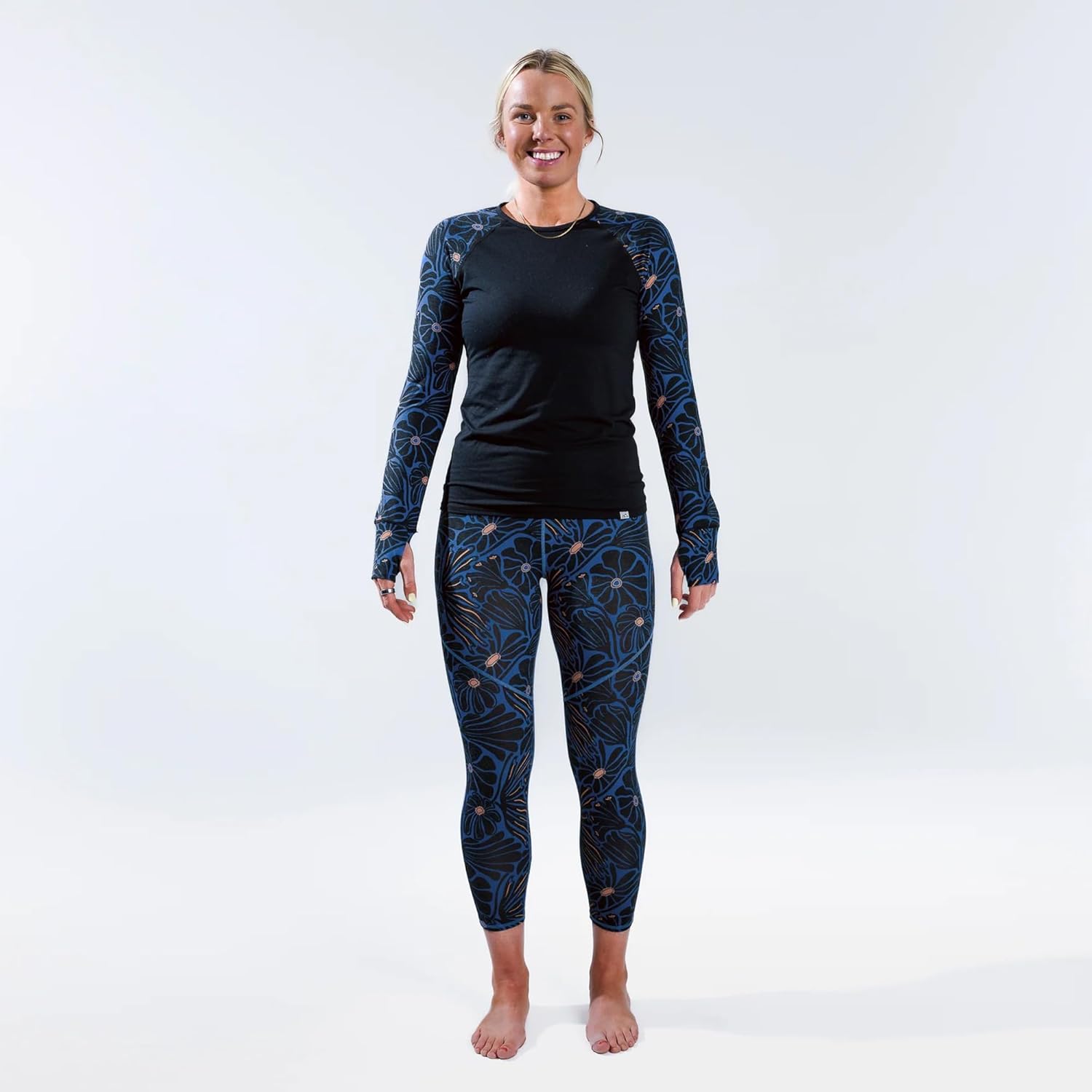 Wild Rye Women’s Evie Raglan Lite, Lightweight Merino Wool Blend Base Layer Long Sleeve Top for Skiing, Hiking & Camping - Image 4