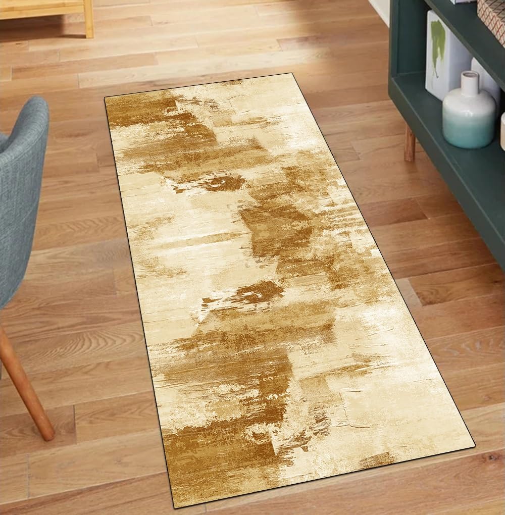 Alfombra antideslizante de pasillo para evitar resbalones en la cocina abstracta