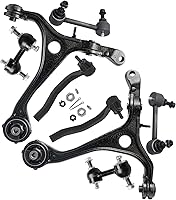 Vista 1220 de Detroit Axle - Kit de suspensión frontal de 8 piezas para Dodge Journey 2009-2015, 2 brazos de control inferiores, 2 rótulas, 2 varillas