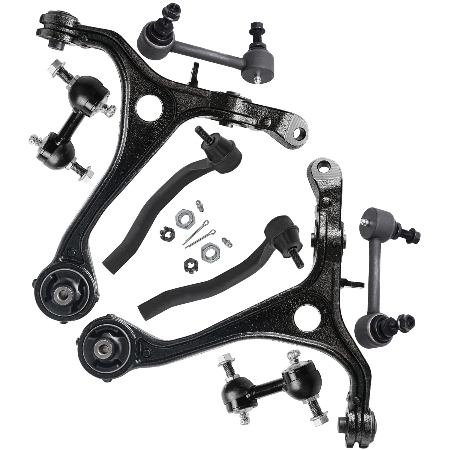 Detroit Axle - 8pc End Control Arms Kit for Acura 2004-2008 TSX 2003-2007