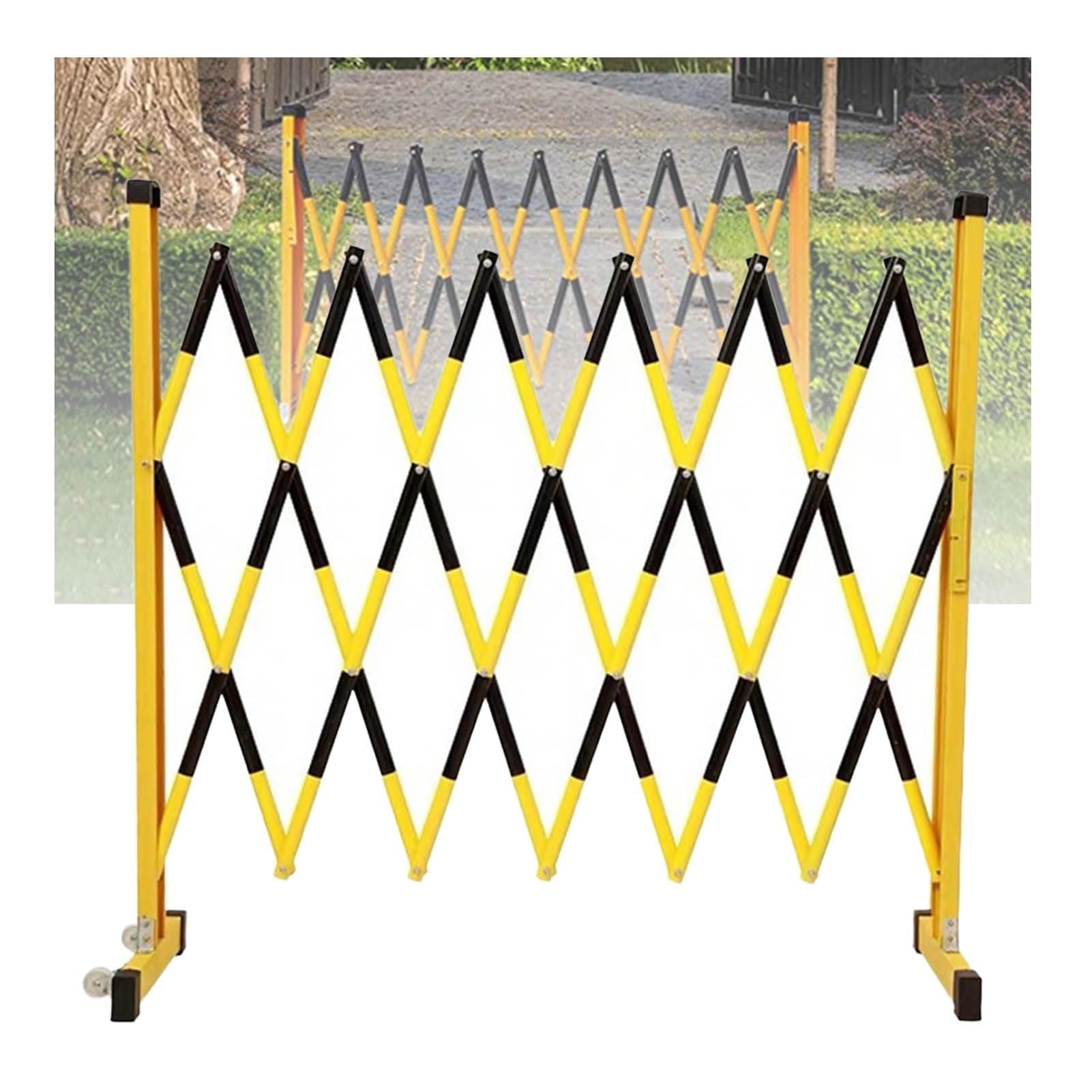 Barrière métallique industrielle extensible idéale pour sécuriser les accès de chantier