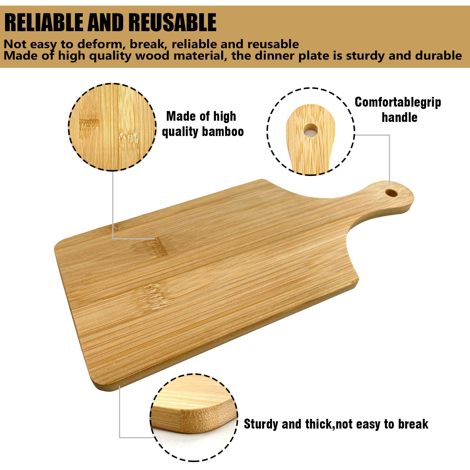 Käse-Schneidebretter aus Holz, kleines Charcuterie-Brett-Set für Lasergravur, Rohlinge, Mini-Charcuterie-Bretter mit Griff, Schneidebrett aus Holz, 24 Stück