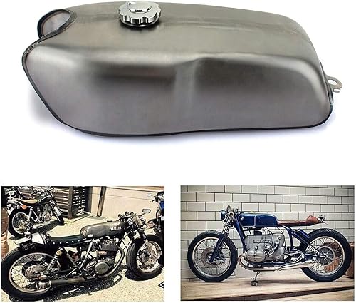 9L/2.4Gal Universal Cafe Racer Tanque de gasolina para BMW Honda Yamaha Suzuki RD 350 400 50