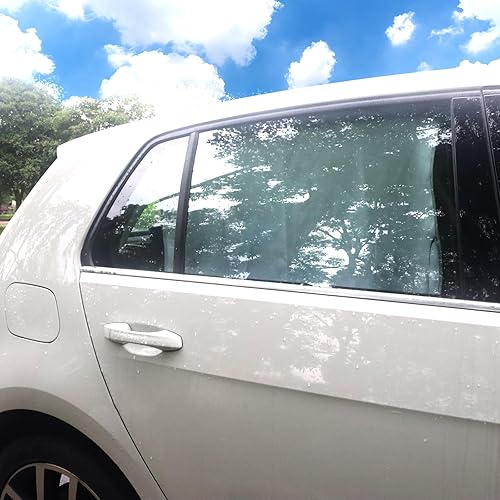 Miniatura 7 de Persianas de ventana de automóvil para ventanas laterales, bebés y niños, cubiertas de sombra para ventana trasera de automóvil, cortinas magnéticas