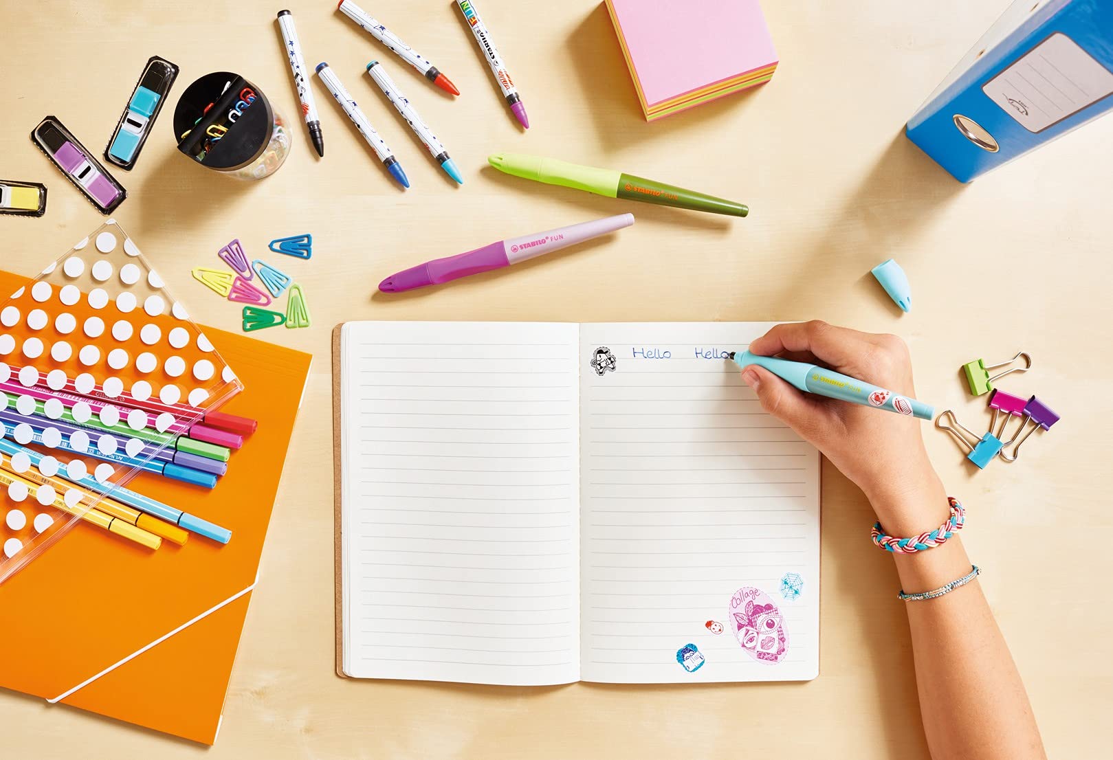 Refill Per Penne STABILO - Tratto 0.5mm Nero, Confezione Da 2 - Foto 5