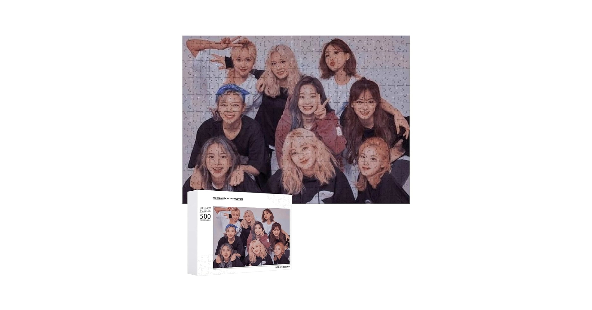 Amazon.co.jp: トゥワイス TWICE ジグソーパズル 500ピース 1000