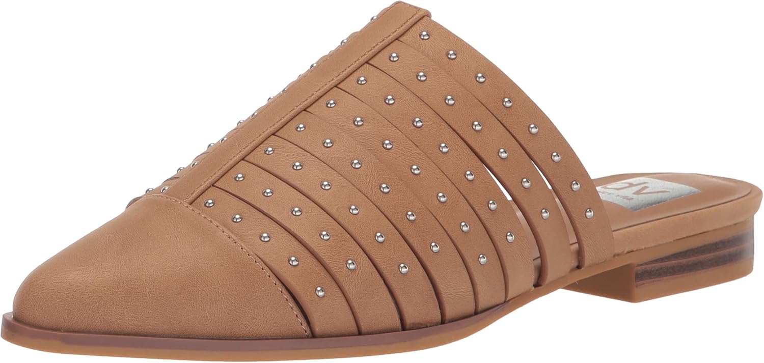 DV Dolce Vita Womens Idilly Loafer Flat, Tan, 10 US