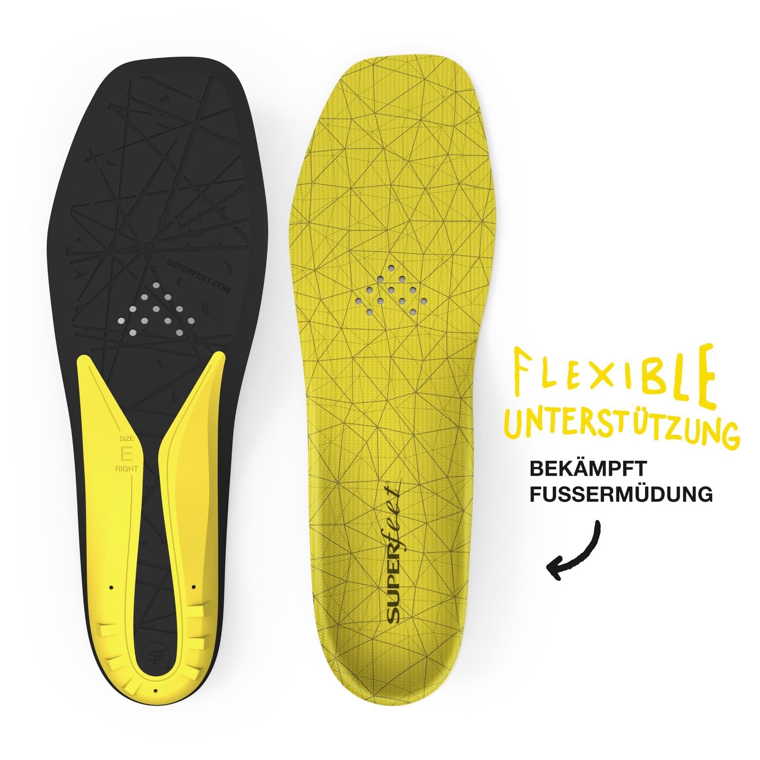 Superfeet Hockey Cushion Einlegesohlen - Schaumstoff - Einlagen für Schlittschuhe