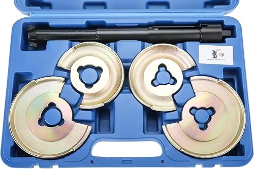 Miniatura 9 de 8milelake Herramientas de reparación del compresor del resorte helicoidal de la suspensión compatibles para el cadmio del Benz de Mercedes plateado