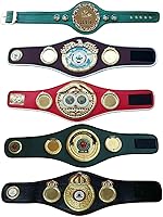 Vista 1 de WBC WBA WBO IBO Championships Boxeo Cinturón Replica Mini 5 Cinturones