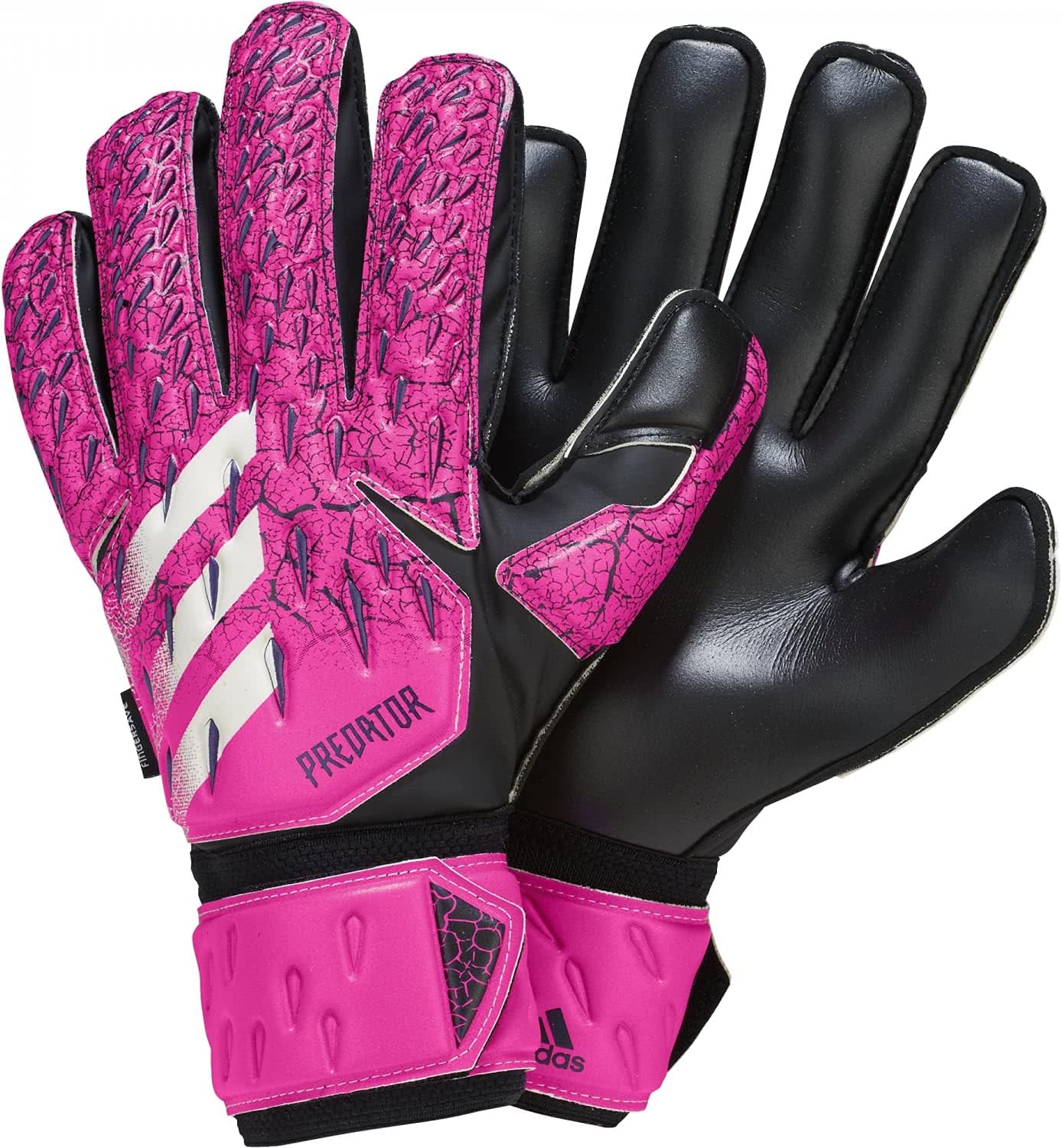 adidas Predator Match Fingersave Shock Men's Goalkeeper Gloves  Pink/Collegiate Purple/Black/White 12 : Amazon.co.uk: Clothing