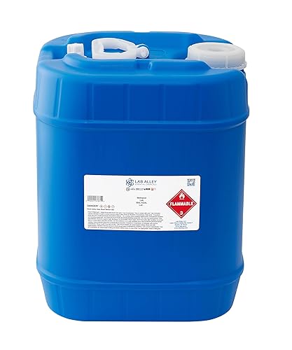 Metanol 99% grado de laboratorio, 5 galones