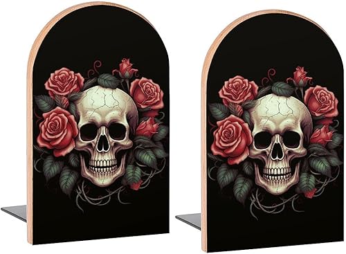 Miniatura 6 de Panda Bubbles - Sujetalibros decorativos de madera para estantes, habitación de los niños, escritorio, oficina en casa, tapones de libros para