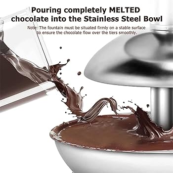 Amazon.com: Chocolate Melting Machine, 4 Tier Mini Chocolate