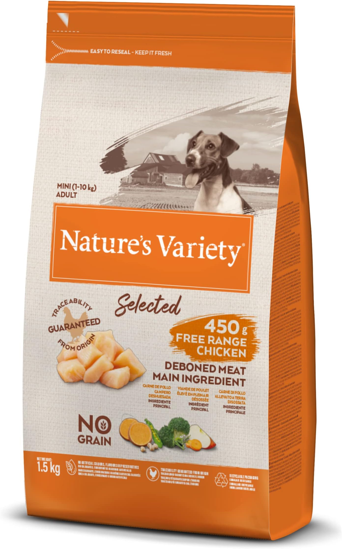 Vitalin Original Dry Dog Food 15kg Delicious and Nutritious Recipe