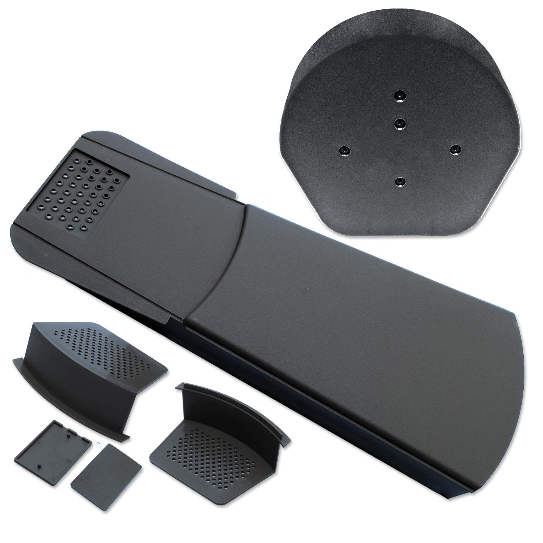 EasyVerge U Dry Verge Roof Kit - 96 Units, Domed Half Round, Grey