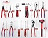 12-Piece Professional Tool Kit - Heavy Duty CRV Pliers Set, Rubber Mallet, Adjustable Wrench, Claw Hammer & Toolbox for Electrical, Household Repair, Automotive, Industries