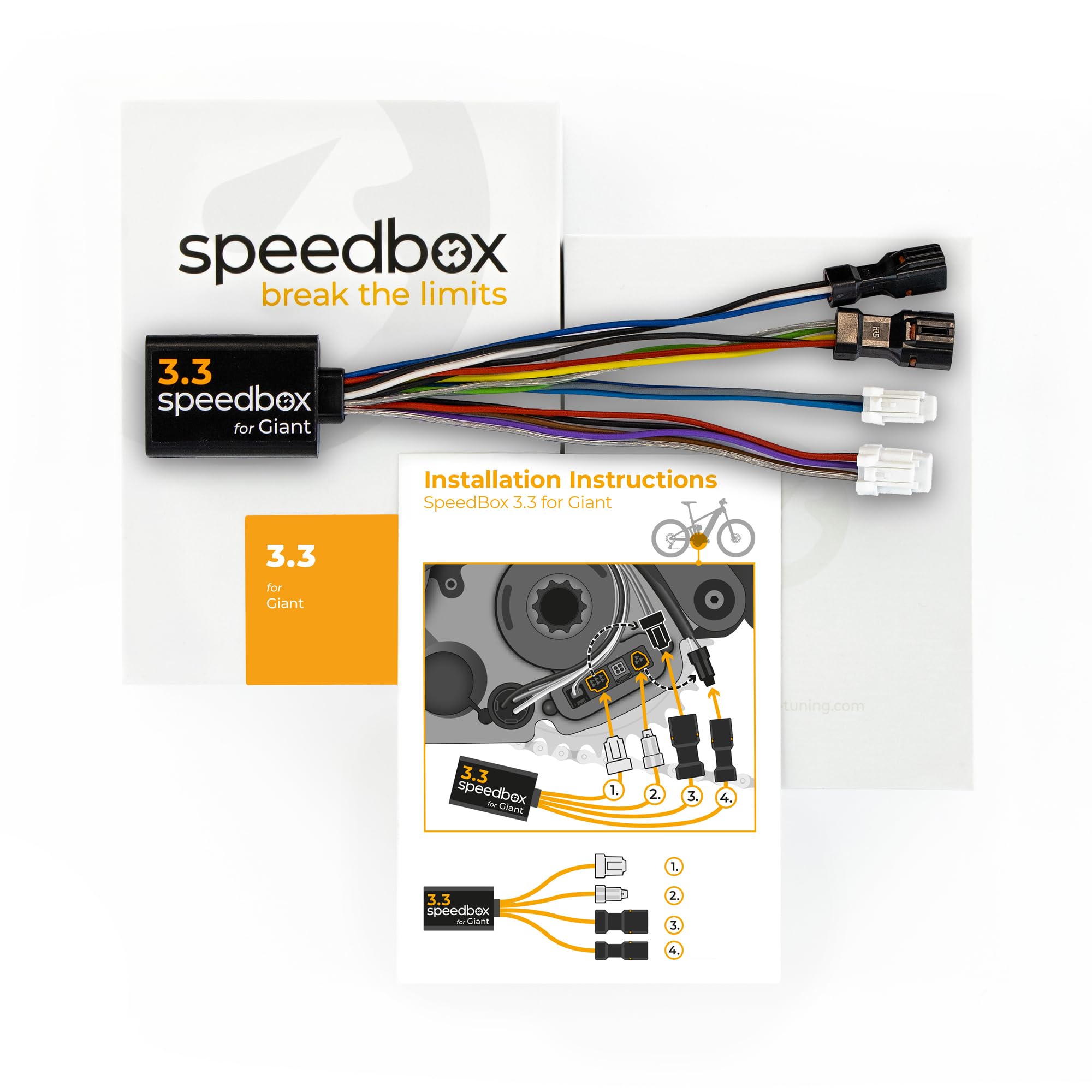 SpeedBox 3.3 Compatible con bicicletas eléctricas Giant / Chip de tuning para motores SyncDrive Pro y RideControl Go 2022-2024