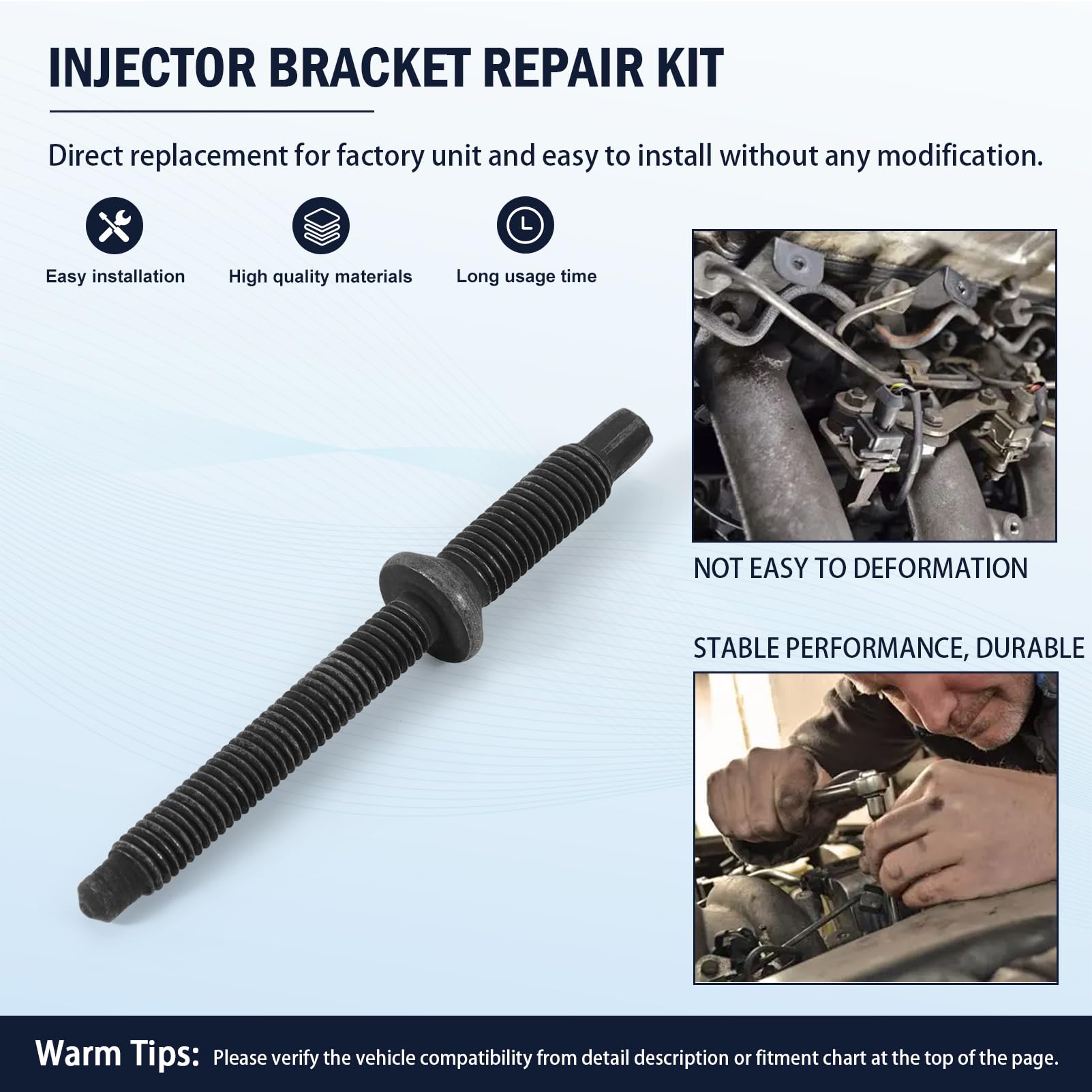 Kit di Guarnizioni per Dado Iniettore 1.6 HDI per Berlingo, C3, C4, C5, Picasso, 206, 207 CC, 307, Partner, Guarnizioni per Iniettore Diesel 1.6 HDI 1609848280 198283